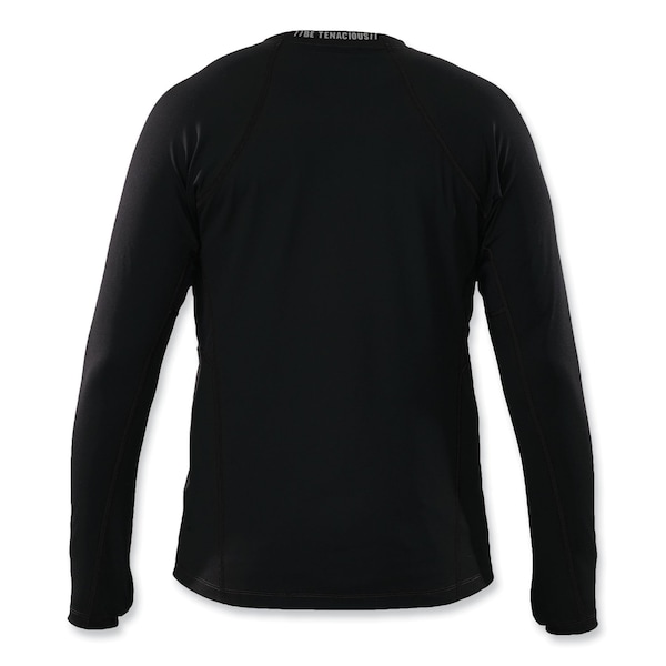 N-Ferno 6435 Midweight Long Sleeve Base Layer Shirt, X-Large, Black